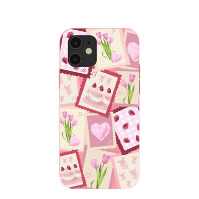 Bubblegum Pink Love Letters iPhone 12/ iPhone 12 Pro Case