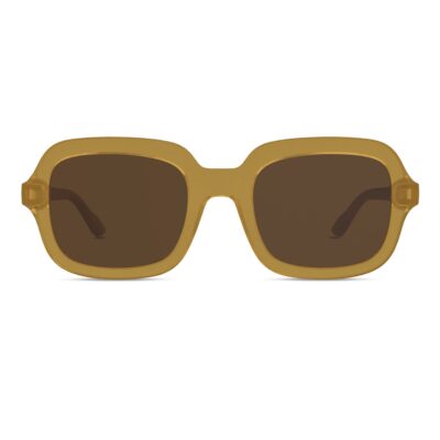 Montenegro Squares Sunglasses in Ochre