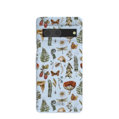 Powder Blue Nature walks Google Pixel 7 Case