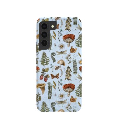 Powder Blue Nature walks Samsung Galaxy S22 Case