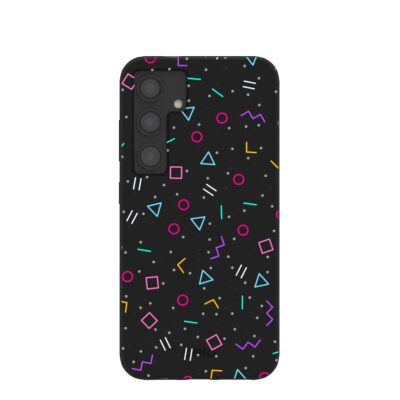 Black Neon Nostalgia Samsung Galaxy S24 Case