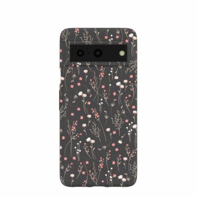 Black Night Garden Google Pixel 8 Case