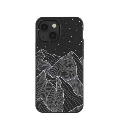 Black Night Panorama iPhone 13 Mini Case