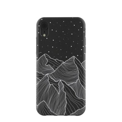 Black Night Panorama iPhone XR Case