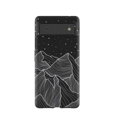 Black Night Panorama Google Pixel 6 Case