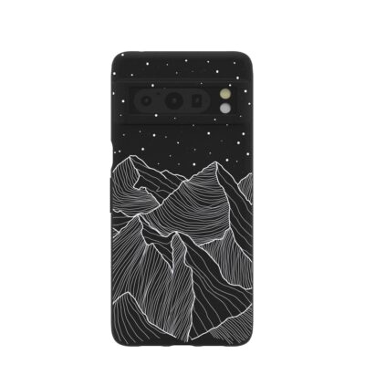 Black Night Panorama Google Pixel 8 Pro Case