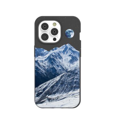 Black Night Slopes iPhone 14 Pro Case