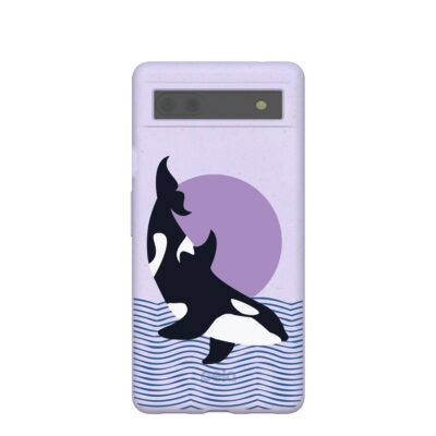 Lavender Orca Google Pixel 6a Case