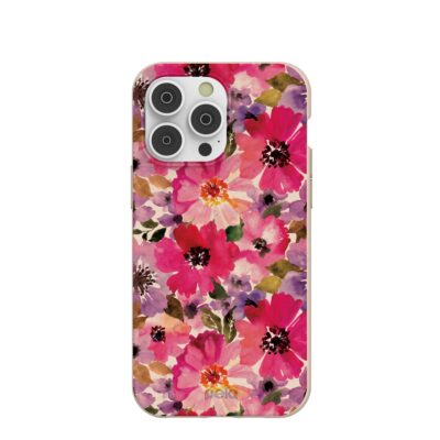 Seashell Painted Petals iPhone 14 Pro Max Case