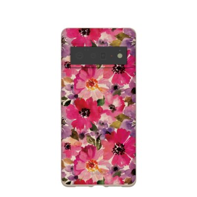 Seashell Painted Petals Google Pixel 6 Pro Case