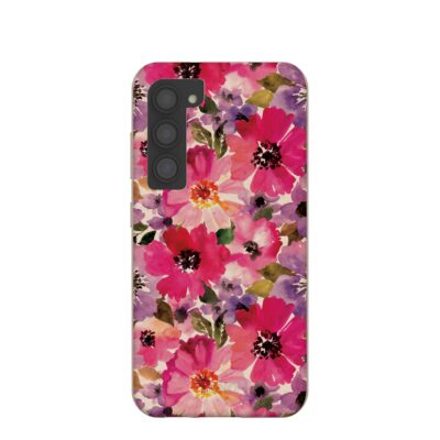 Seashell Painted Petals Samsung Galaxy S23 Case