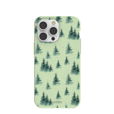 Sage Green Pine Season iPhone 14 Pro Max Case