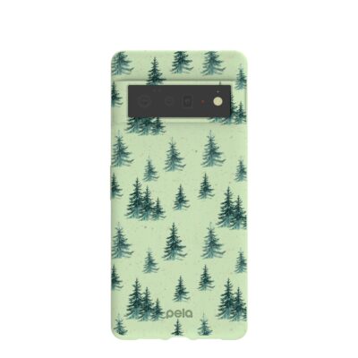 Sage Green Pine Season Google Pixel 6 Pro Case