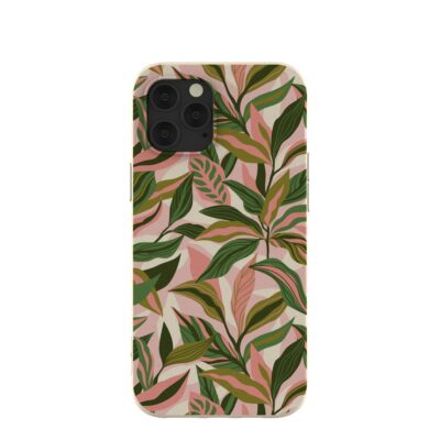 London Fog Pink Botanics iPhone 12 Pro Max Case