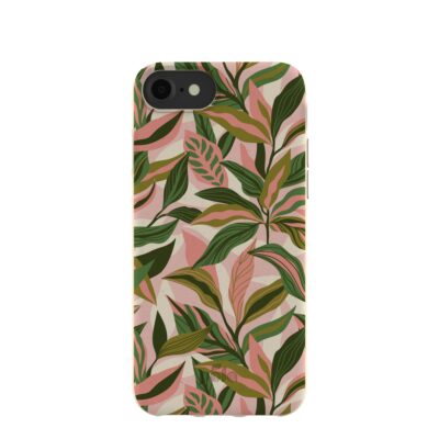 London Fog Pink Botanics iPhone 6/6s/7/8/SE Case