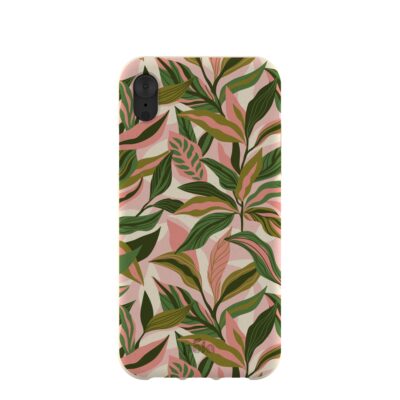 London Fog Pink Botanics iPhone XR Case