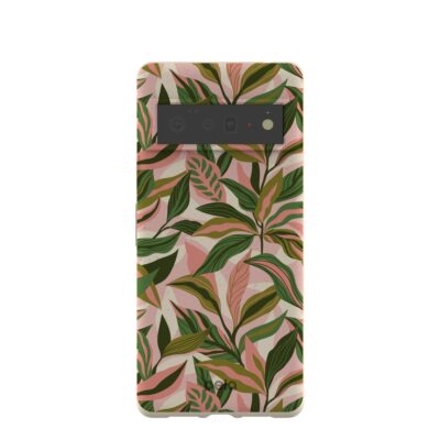 London Fog Pink Botanics Google Pixel 6 Pro Case