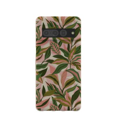 London Fog Pink Botanics Google Pixel 7 Pro Case