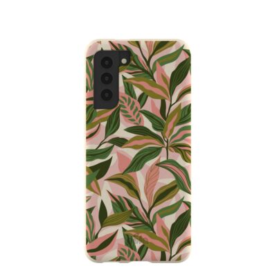 London Fog Pink Botanics Samsung Galaxy S21 Case