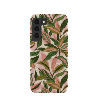 London Fog Pink Botanics Samsung Galaxy S22 Case