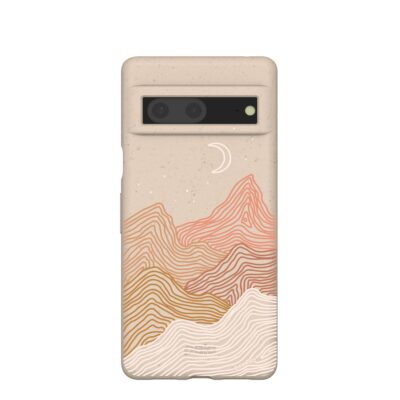 Seashell Pink Peaks Google Pixel 7 Case