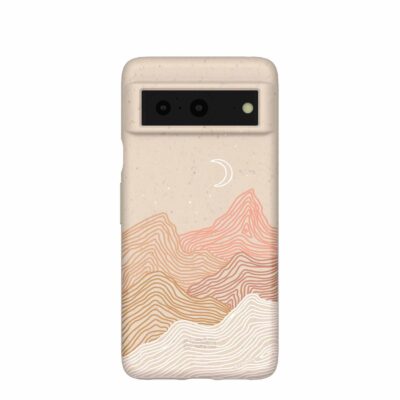 Seashell Pink Peaks Google Pixel 8 Case