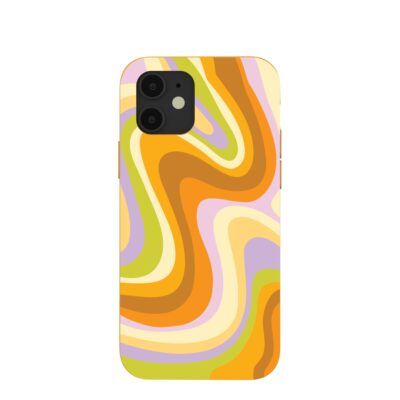 Honey Psychedelic Wave iPhone 12/ iPhone 12 Pro Case