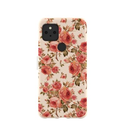 Seashell Rose Garden Google Pixel 5 Case