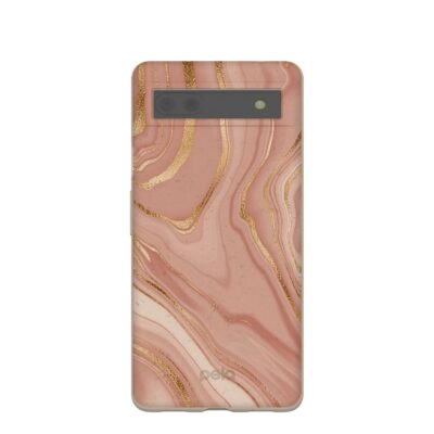 Seashell Rose Gold Google Pixel 6a Case