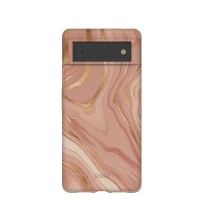 Seashell Rose Gold Google Pixel 6 Case