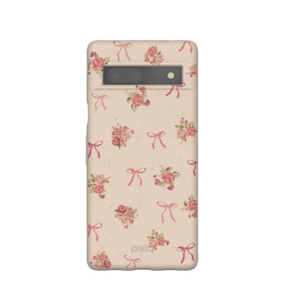 Seashell Roses and Bows Google Pixel 7a Case