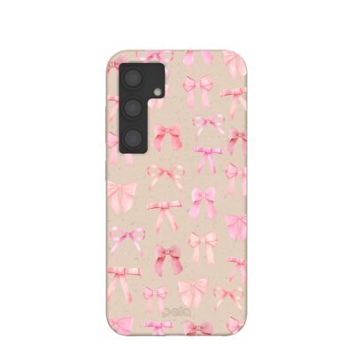 Seashell Rosy Bows Samsung Galaxy S24 Case