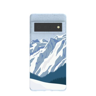 Powder Blue Slopes Calling Google Pixel 6 Pro Case