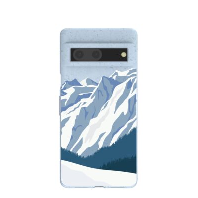 Powder Blue Slopes Calling Google Pixel 7 Case