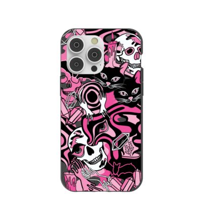 Black Spellbound Ghouls iPhone 14 Pro Max Case