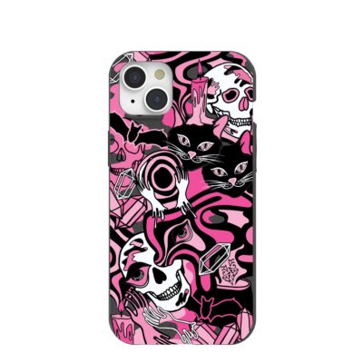 Black Spellbound Ghouls iPhone 15 Plus Case