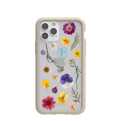 Clear Springtime iPhone 11 Pro Case With London Fog Ridge