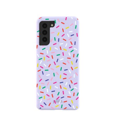 Lavender Sprinkles Samsung Galaxy S21 Case