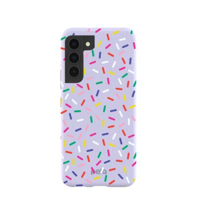 Lavender Sprinkles Samsung Galaxy S22 Case