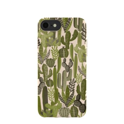 Seashell Succulent Cacti iPhone 6/6s/7/8/SE Case