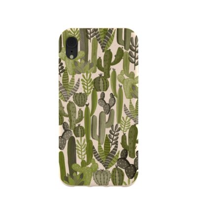 Seashell Succulent Cacti iPhone XR Case