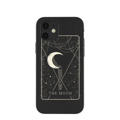 Black The Moon iPhone 12/ iPhone 12 Pro Case