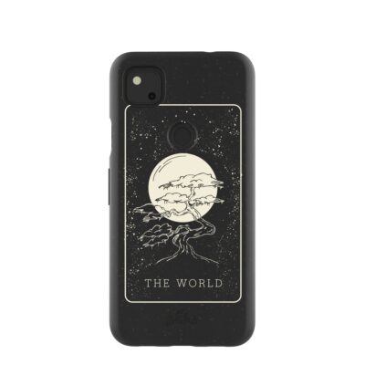 Black The World Google Pixel 4a Case