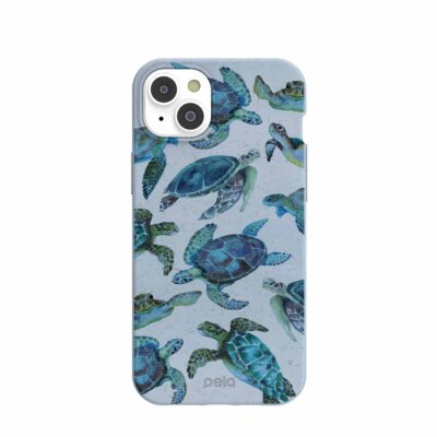 Powder Blue Underwater iPhone 14 Plus Case