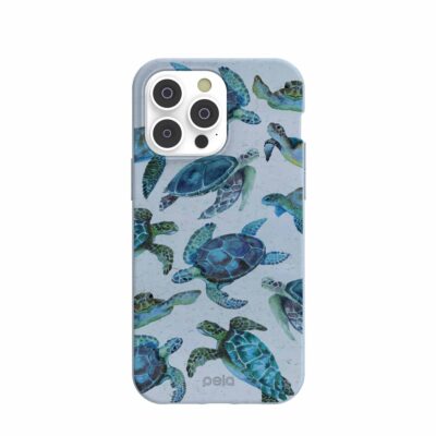 Powder Blue Underwater iPhone 14 Pro Max Case