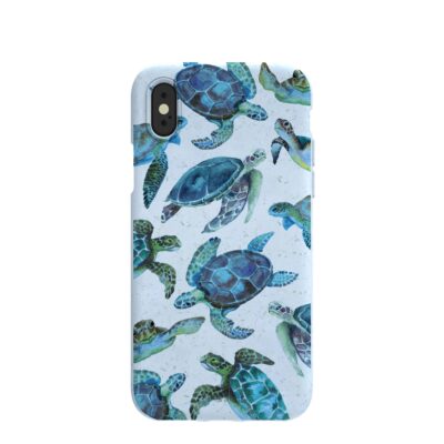 Powder Blue Underwater iPhone X Case