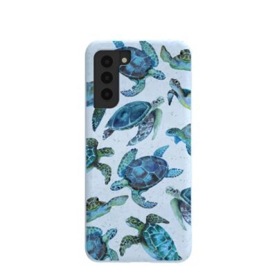 Powder Blue Underwater Samsung Galaxy S21 Case