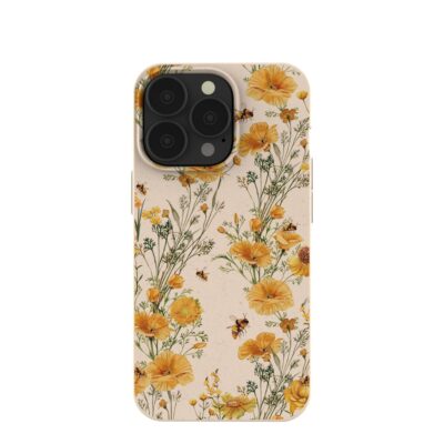 Seashell Vintage Bee iPhone 13 Pro Case