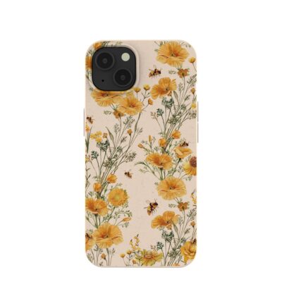 Seashell Vintage Bee iPhone 13 Case