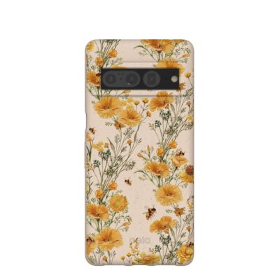 Seashell Vintage Bee Google Pixel 7 Pro Case